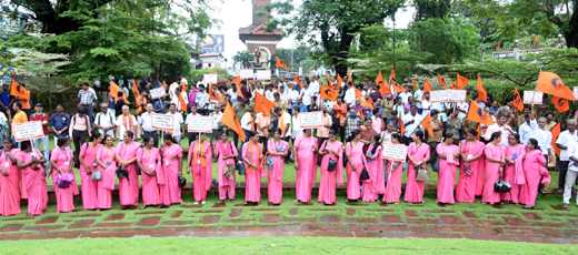 BMS stages protest